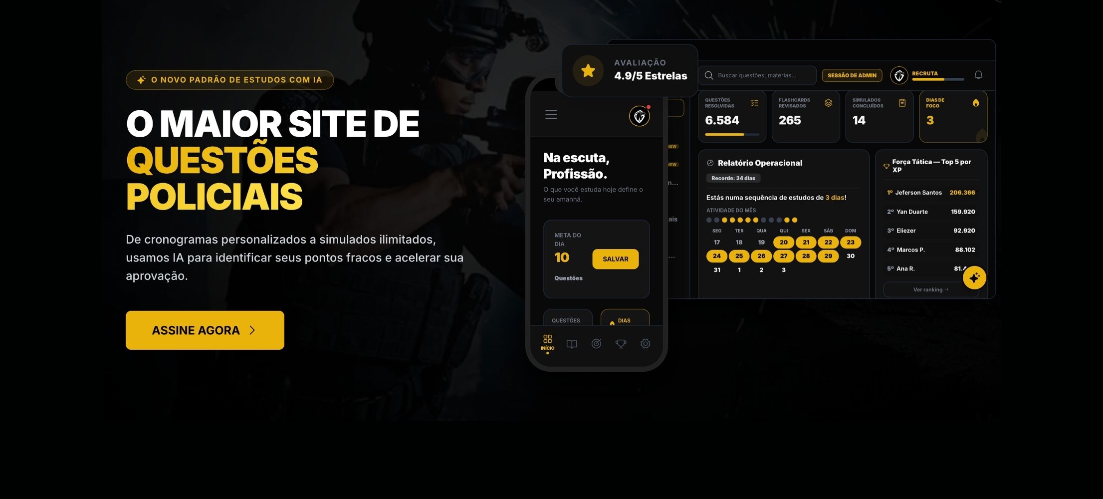 Banner home desktop PP Questões